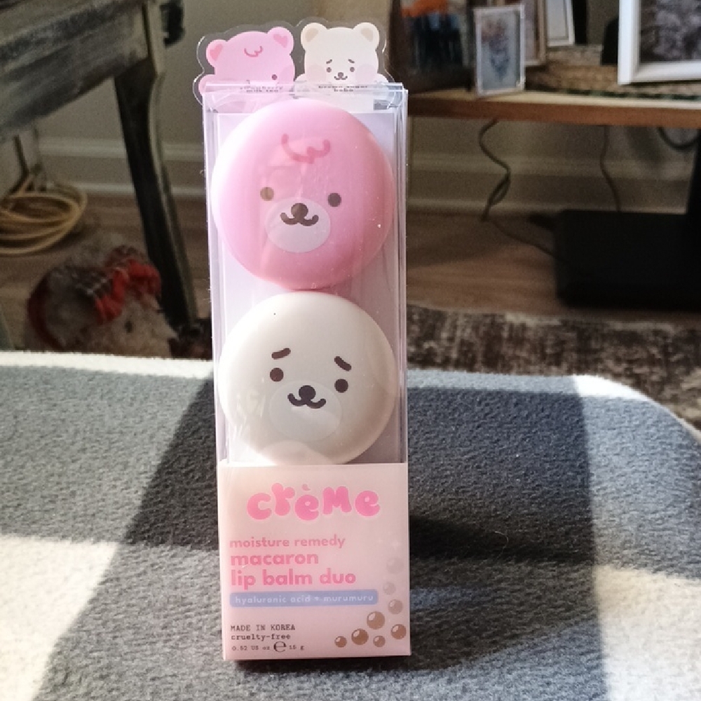 Crème Macaron Lip Balm Duo